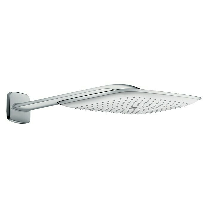 Hansgrohe Kopfbrausen-Set PuraVida 400 (26 x 39 cm, 21 l/min, Wandmontage, Chrom)