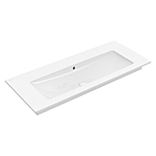 Villeroy & Boch Venticello Einbauwaschbecken (80 x 50 cm, Mit schmutzabweisender Glasur, Hahnloch: Ohne, Mit Überlauf, Weiß)