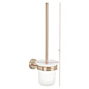 Tesa Moon WC-Bürstengarnitur (Mit Halterung, Metall, Bronze) | BAUHAUS