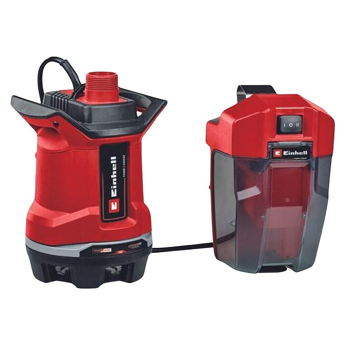 Einhell Potopna pumpa GE-DP 18/25 Li - Solo  (153 W, Maksimalni protok: 7.500 l/h) | BAUHAUS