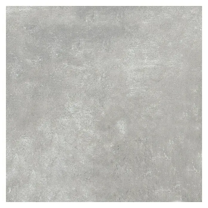 Feinsteinzeugfliese Beton - 60 x 60 cm, Grau, Matt - Graue Betonfliese mit leichter Textur. Perfekt für moderne Innenräume und Außenbereiche. Robuste und stilvolle Boden- oder Wandgestaltung.