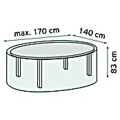 Sunfun Classic Zaštitna navlaka za vrtne stolove (PE pređa, 170 x 140 cm)