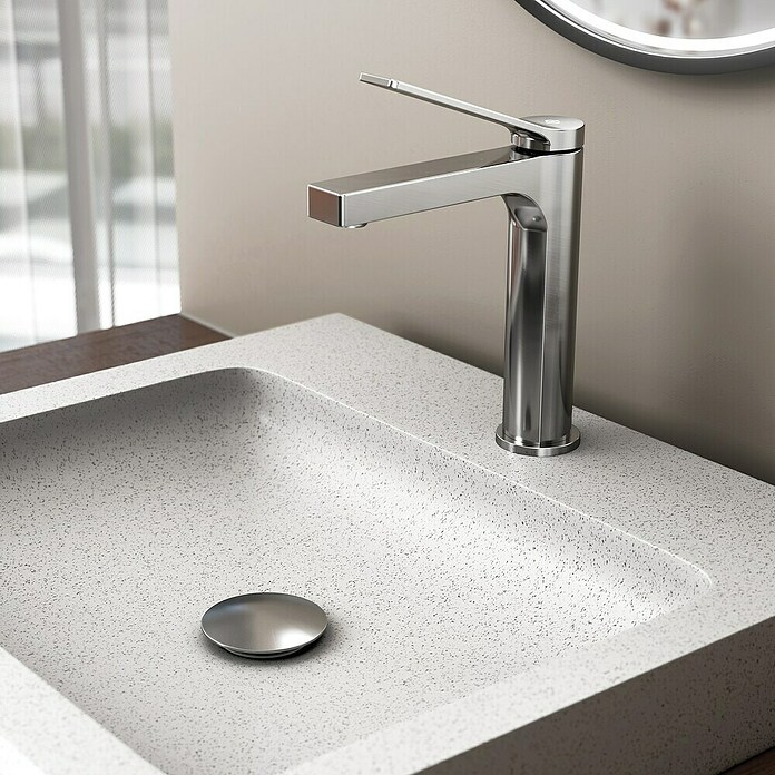 IO Tarsio Grifo de lavabo (Cromo) | BAUHAUS