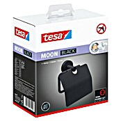 Tesa Moon Papierrollenhalter (Mit Deckel, Schwarz, Matt) | BAUHAUS