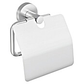 Tesa Moon Držalo za rolo papirja  (S pokrovom, Nerjaveče jeklo, Mat) | 3712 - Ausstattungsserien Metall Marke | DADD - Accessoires | DAD - Badausstattung | DA - Badausstattung/Bäderwelt | D - Sanitär | BAUHAUS
