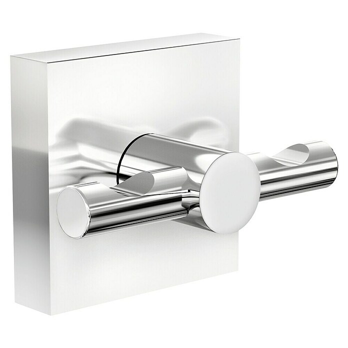 Tesa Ekkro Handtuchhaken (2-armig, Chrom, Glänzend) | BAUHAUS