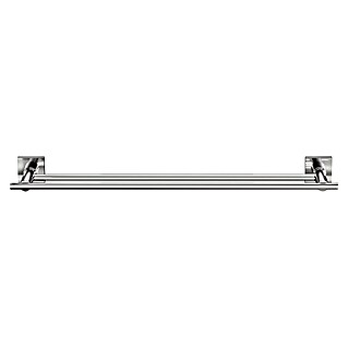 Tesa Ekkro Badetuchhalter (Breite: 59,4 cm, Silber, Glänzend)