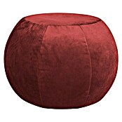 Sitzhocker Plump Veluto (Marsala, 100 % Polyester)