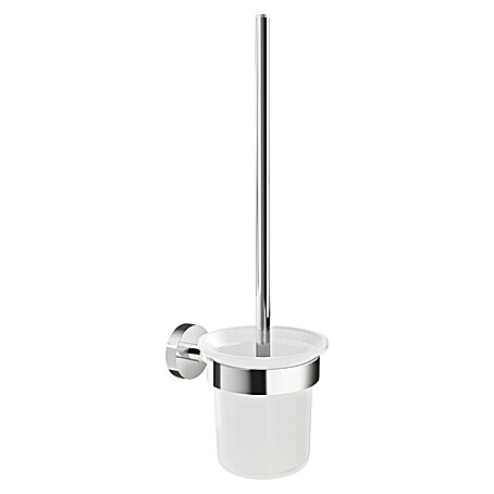 Tesa Smooz WC-Bürstengarnitur (Mit Halterung, Metall, Chrom)