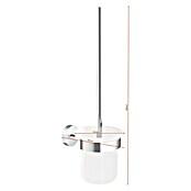 Tesa Smooz WC-Bürstengarnitur (Mit Halterung, Metall, Chrom) | BAUHAUS