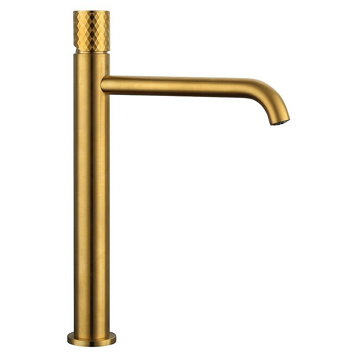 IO Helios Grifo de lavabo alto (Oro) | BAUHAUS