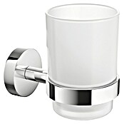 Tesa Smooz Tandenborstelbeker (Met houder, Metaal, Chroom) | BAUHAUS