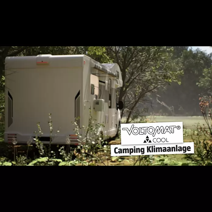 Voltomat Klimasplitgerät Camping - Kühlleistung: 500 W - 1.500 W, Raumgröße: 10 m² - 15 m² - Camping Klimasplitanlage - Montage Kurzvideo