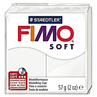 Staedtler FIMO® Modelliermasse Soft (57 g, Weiss)