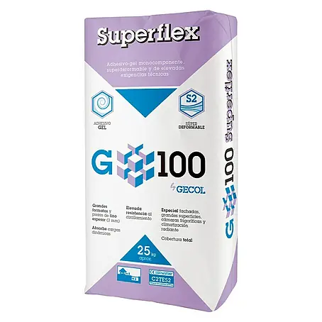 Gecol  Cemento cola Gel Superflex Blanco