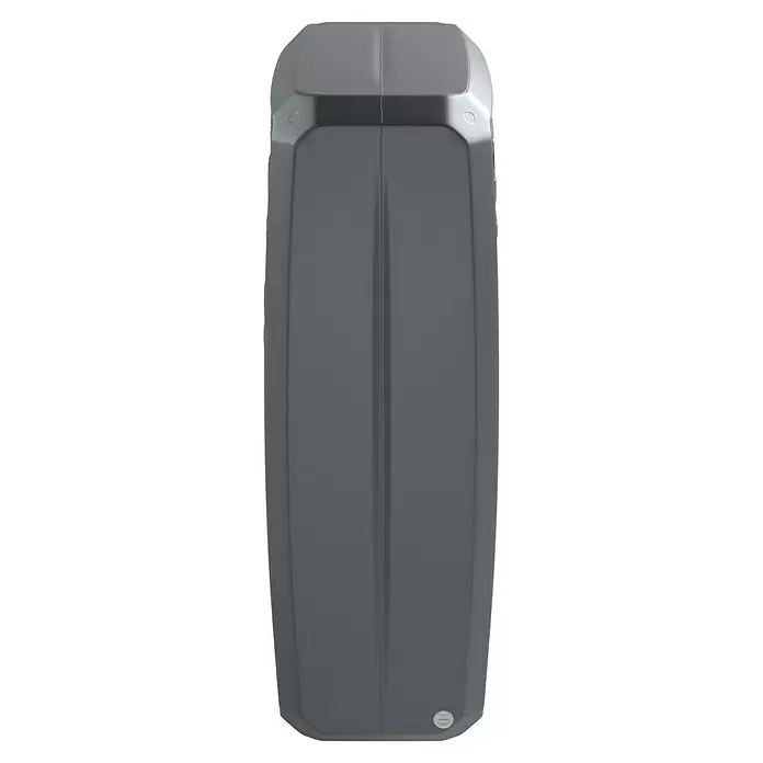 Arves Regenspeicher Multitank - 250 l, Anthrazit, 1 Stk. - Grauer, rechteckiger Lagerbehälter mit vertikaler Naht und kleiner Bodenkappe.