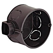 Kaiser Schalterdose (60 x 46 mm, 1-fach, Schwarz, 1 Stk., Winddicht)