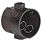 Kaiser Schalterdose (60 x 46 mm, 1-fach, Schwarz, 1 Stk., Winddicht)