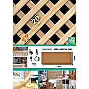 Celosía de madera D12 Clásica (85 x 218 cm)