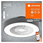 Ledvance Smart+ WiFi Deckenventilator (Durchmesser: 55 cm, 78 W, Grau) | BAUHAUS