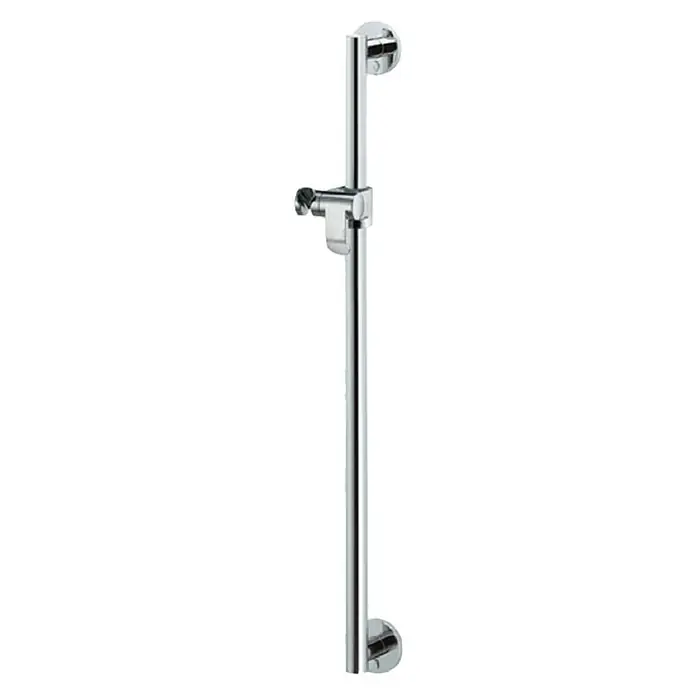 Keuco Plan Care Brausestange - Höhe: 98,2 cm, Lochabstand: 90 cm, Verchromt - Verchromte Duschstange mit verstellbarem Brausehalter zur Wandmontage im Badezimmer für eine flexible Brausepositionierung.