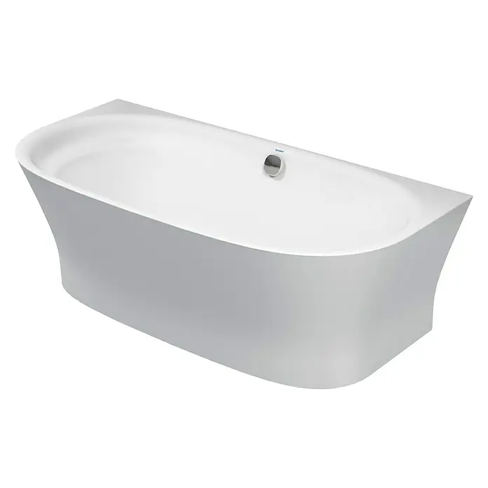 Duravit Cape Cod Badewanne - 190 x 90 cm, Mineralguss, Weiß - Freistehende Badewanne mit modernem Design und glatter, weißer Oberfläche, perfekt für ein stilvolles Badezimmer.