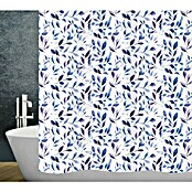 Diaqua Textil-Duschvorhang Lea (B x H: 180 x 200 cm, Blau/Weiß) | BAUHAUS
