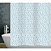 Diaqua Peva Duschvorhang Pebble (B x H: 180 x 200 cm, Hellblau/Weiß) | BAUHAUS