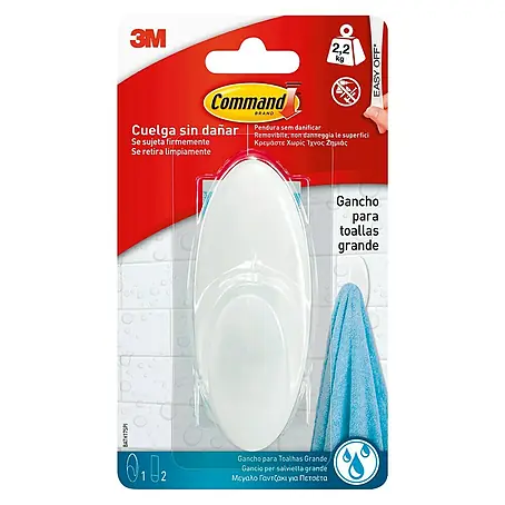 3M Command Colgador adhesivo BATH17