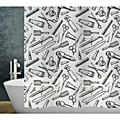 Diaqua Peva Duschvorhang Bagno (B x H: 180 x 200 cm, Schwarz/Weiß) | BAUHAUS