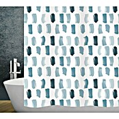 Diaqua Textil-Duschvorhang Paint (B x H: 120 x 200 cm, Blau/Weiß) | BAUHAUS