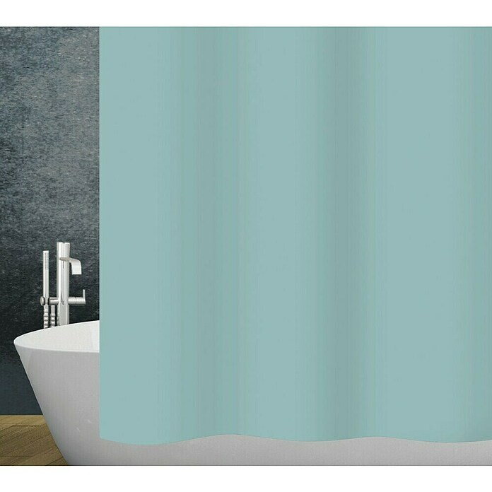 Diaqua Douchegordijn, textiel (120 x 200 cm, Munt) | BAUHAUS