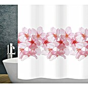 Diaqua Textil-Duschvorhang Sakura (B x H: 180 x 200 cm, Rose/Weiß) | BAUHAUS
