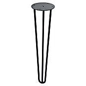 Rei Möbelfuß Hairpin (Ø x H: 10 x 40 cm, Stahl, Schwarz) | BAUHAUS