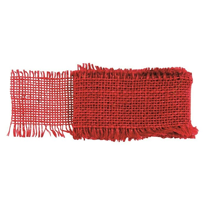 Glorex Jutegewebeband (L x B: 100 x 4 cm, Rot) | BAUHAUS