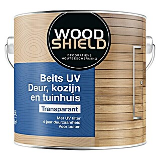 Wood Shield Houtbeits Deur, kozijn en tuinhuis (Vochtregulerend, Transparant, 2,5 l)