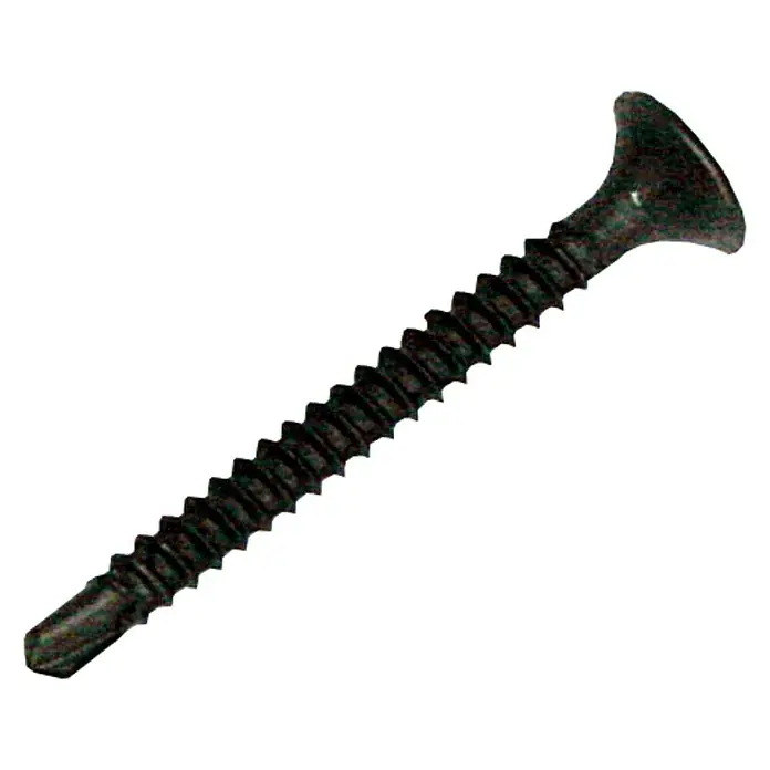 Knauf Schnellbauschraube TB35 - Durchmesser: 3,5 mm, Länge: 45 mm, 1.000 Stk. - Schwarze Trockenbauschraube mit Kreuzschlitzkopf für Befestigungsarbeiten im Innenausbau. Ideal für Gipskartonplatten.