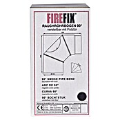 Firefix Ofenrohrbogen (Durchmesser: 150 mm, 90 °, Senotherm lackiert, Schwarz) | BAUHAUS