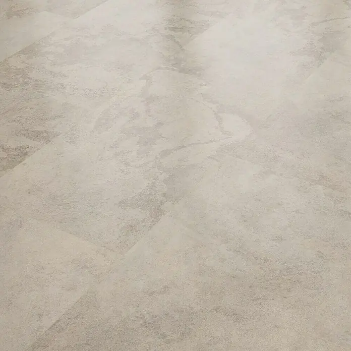 Classen Vinylbodenmuster GreenVinyl Nimbus Beige - 300 x 310 x 4 mm, Fliesenoptik - Nahaufnahme eines Bodenbelags in Steinoptik, der ein stilvolles und modernes Ambiente vermittelt. Perfekt für jeden Raum.