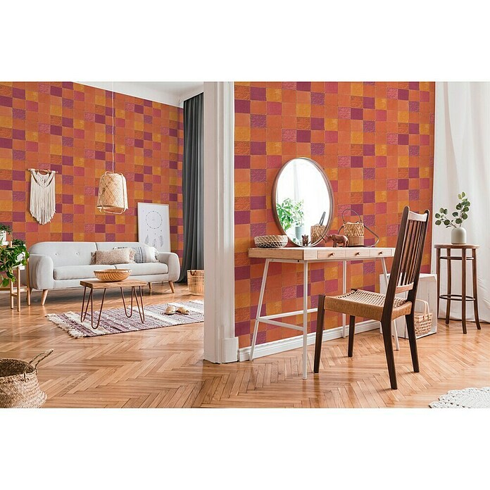 AS Creation New Walls Vliestapete (Terra, Fliesenoptik, 10,05 x 0,53 m)