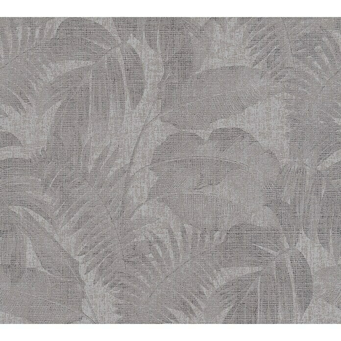 AS Creation New Walls Vliestapete (Taupe, Floral, 10,05 x 0,53 m)