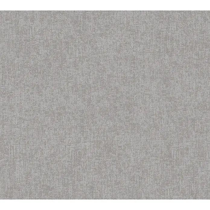 A.S. Création New Walls Vliestapete - Taupe, Uni, 10,05 x 0,53 m - Grauer Textilhintergrund mit feiner, gewebter Struktur für vielseitige Designzwecke. Ideal für hochwertige Präsentationen und kreative Projekte.