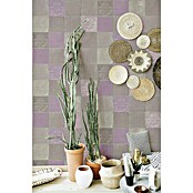 AS Creation New Walls Vliestapete (Flieder, Fliesenoptik, 10,05 x 0,53 m)
