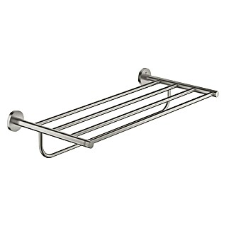 Grohe Essentials Multi-Badetuchhalter (Mit Ablage, Supersteel, Glänzend)