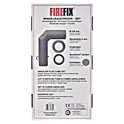 Firefix Kaminrohr-Set (Durchmesser: 150 mm, Mit Drosselklappe, Dunkelgrau) | BAUHAUS