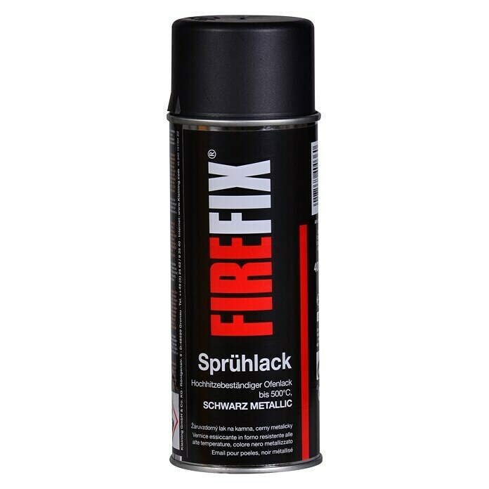 Firefix Ofen-SpraySchwarz, 400 ml Unknown