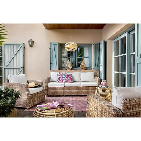 Sofá de conjunto 3 plazas + sillón de conjunto Gotland