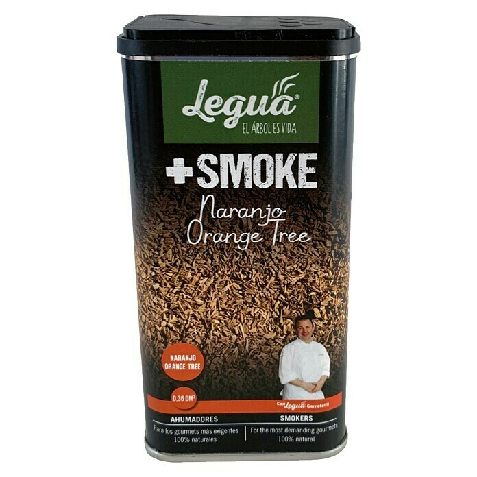 Astillas de madera +Smoke Naranjo (360 ml)