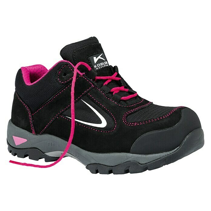 Kübler Pulse Damen-Sicherheitshalbschuh S3Farbe: Schwarz/Pink, Schuhgröße: 38, S3 Front View