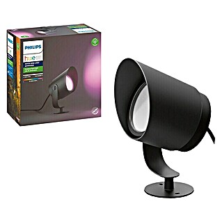 Philips Hue Foco LED de jardín Lily XL (Altura: 19 cm, 15 W, Metal)
